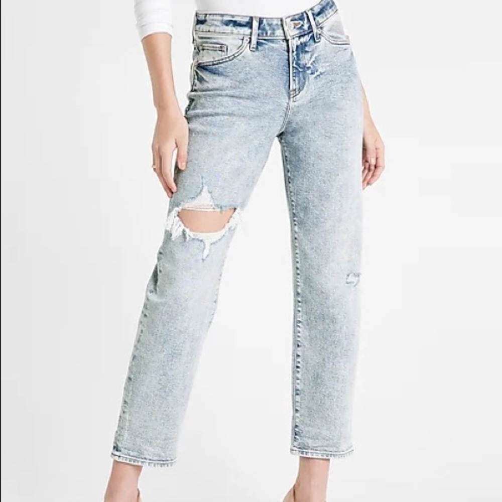 Express | mid rise jeans - Picture 3 of 5